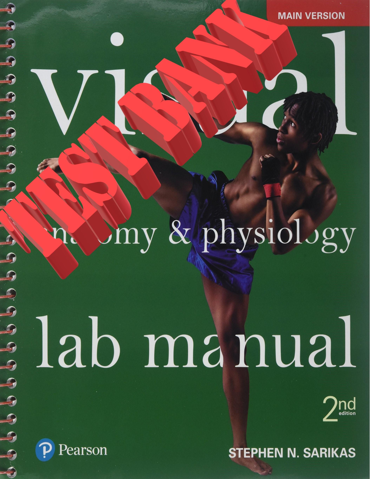 Preview of Visual Anatomy & Physiology Lab Manual, Main Version 2nd Edition by Stephen Sarikas. ISBN-